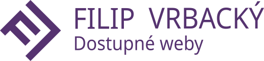 Filip Vrbacký - Dostupné weby - Logo